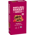 Nature's Bakery Whole Wheat Fig Bars, Raspberry, Vegan, Non-GMO, 12 count box with 2 snack bars each