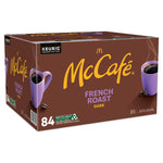 McCafe French Roast Keurig Single Serve K-Cup Pods Dark Roast Coffee Pods 84 Count