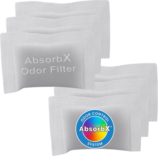 Natural Activated Charcoal Odor Filters for Kitchen and Nursery Use