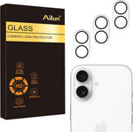 Ailun 3 Pack Camera Lens Protector for iPhone 16 Pro / 14 Pro & iPhone 16 Pro Max / 14 Pro Max,Tempered Glass,9H Hardness,Anti-Scratch,Case Friendly[Does not Affect Night Shots]