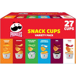 Pringles Potato Crisps Chips Variety Pack 19.5oz Box 27 Cups