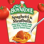 Chef Boyardee Spaghetti and Meatballs, 14.5 Oz Cans, Pack of 4 for Quick and Easy Meals
