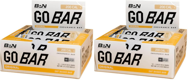 BARE PERFORMANCE NUTRITION Go Bar, Oat Based Endurance Training Snack