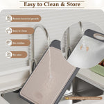 Kitchen cutting board with 304 stainless steel and wheat straw PP design