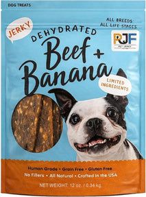 Pet Jerky Factory Premium Beef and Banana Dog 12 oz