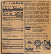 Nissin Cup Noodles Ramen Noodle Soup, Chicken, Microwaveable Paper Cup, 2.25 Ounce, Pack of 12 for Convenient Meals