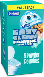 Scrubbing Bubbles Easy Clean Foaming Toilet Bowl Cleaner, Easy Drop In Powder Pouches, 100g (2 Pouches)