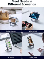 JSAUX Foldable Aluminum Phone Stand for Desk and Travel