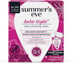 Summer's Eve 12-count Ultimate Odor Protection Daily Feminine Wipes with pH-balanced boric acid formula