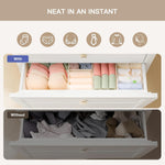 Drawer Organizer Clothes, 10 Pack Dresser Organizer for Baby Clothes and Storage