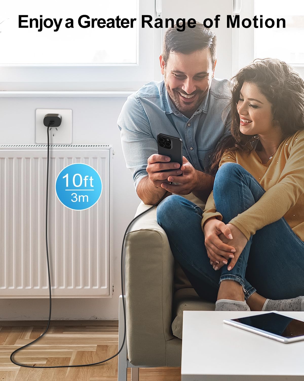 Type C Charger Fast Charging for iPhone 17 16 15, 2Pack [10FT&6FT] Long USB C Cable with 25W Phone Super Fast Charger Block Compatible with Galaxy S25/S24/Plus/Ultra,iPhone 15/16/17/Air/Plus/Pro Max