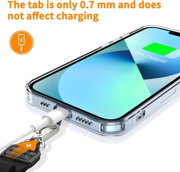 Phone Lanyard 2 Pack with Adjustable Neck Strap and Phone Patches for Smartphones