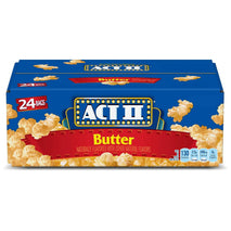 Act II Butter Microwave Popcorn, 2.75 oz. Bags in a Pack of 24