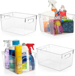 ClearSpace Clear Plastic Storage Bins for Home Organization