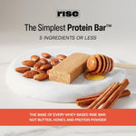 Rise Whey Protein Bars - Honey Cinnamon, 18g Protein, Gluten-Free, Soy-Free