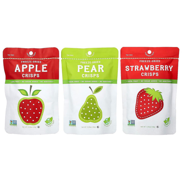 Nature's Turn Freeze-Dried Fruit Crisps Variety Bag Snack
