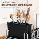 Compact Dish Drying Rack for Countertops, Small-Sized for Dorms and RVs