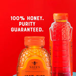 Nate's 100% Pure, Raw & Unfiltered Honey - Award-Winning Taste, 32oz Squeeze Bottle