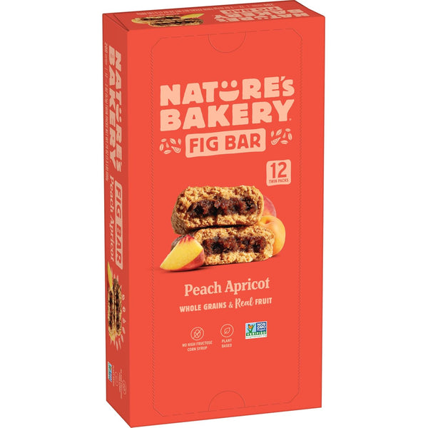 Nature's Bakery Whole Wheat Fig Bars, Raspberry, Real Fruit, Vegan, Non-GMO, Snack bar, 12 twin packs