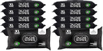 duke unscented extra-large adult wet wipes - 3 pack, 144 flushable wipes, septic and sewer safe