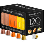 120-count espresso pods variety pack for nespresso original machines