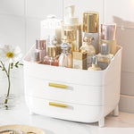 3-Tier Skincare Makeup Organizer with Drawers for Vanity and Bathroom Countertop