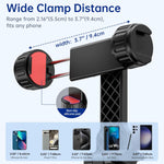 Universal Smartphone Tripod Mount with 360° Rotation and 180° Tilt