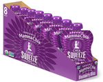 Mammachia Organic Chia Squeeze Vitality Snack, Wild Raspberry, No Added Sugar, Vegan Friendly, Kosher, USDA Certified Organic, Gluten Free & Non-GMO, 4 Count, 14 Ounce (Pack of 6)
