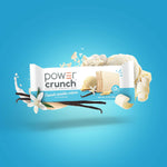 Power Crunch Protein Energy Wafer Bars, French Vanilla Creme, 1.4 Ounce, 12 Count