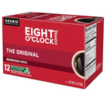 eight o'clock coffee the original, medium roast, keurig k-cup pods, 72 count, kosher