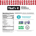 Fun Size Fruit Bars Variety Pack, 50 Pieces, 10g Each, Non-GMO, Kosher, Gluten Free