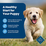 Blue Buffalo Life Protection Formula Puppy Dry Dog Food, Chicken and Brown Rice, 5-lb Bag with Natural Ingredients and DHA