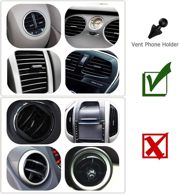 Vansky 3-in-1 Universal Car Phone Holder Mount