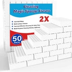 Magic Sponge Erasers, 20 Pack 2X Density Stronger Melamine Sponge Foam Pads, Multi-Functional Household Cleaning Supplies Cleaner for Kitchen, Bathroom, Bathtub, Sink, Wall Cleaner