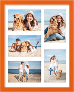Vittanly 11x14 Collage Picture Frame, Displays 5Pcs 4x6 Pictures with Mat or 1Pcs 11x14 without Mat for Wall Mounting, Picture Frames Collage Wall Decor in Black, 1 Pack