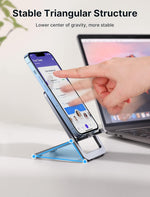 JSAUX Foldable Aluminum Phone Stand for Desk and Travel