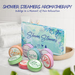 Shower Steamers Aromatherapy 8 Pack - Lavender and Eucalyptus Essential Oils, Self Care Gifts for Women and Men
