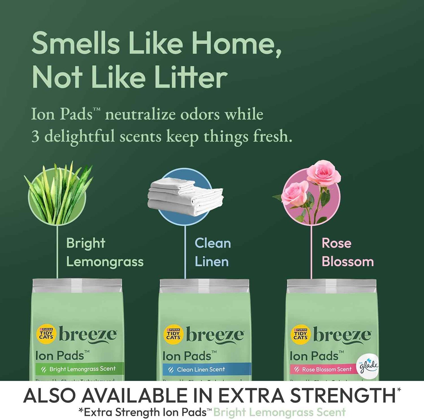 Purina Tidy Cats Cat Litter Breeze Pads Refill Pack Multi Cat Litter Pads - 8 ct. Bag