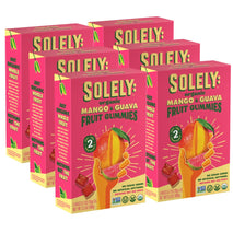 Organic Mango and Guava Whole Fruit Gummies, Non GMO, Vegan, Shelf Stable