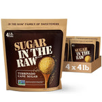 In The Raw Granulated Turbinado Cane Sugar, 2 lb Box, Pure, Natural, Non-GMO, Kosher, Vegan, Gluten Free