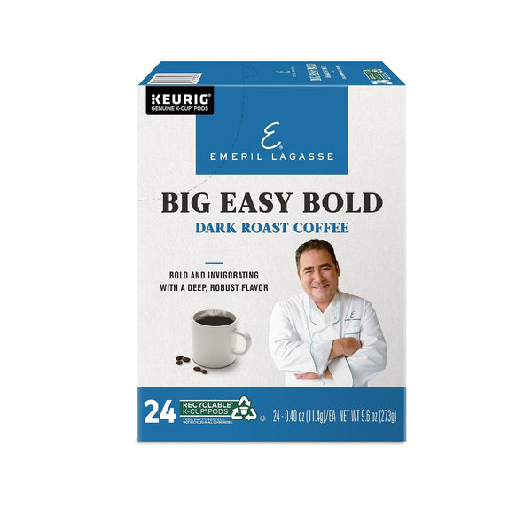 Emeril Big Easy Bold Keurig Single-Serve K-Cup Pods, Dark Roast Coffee