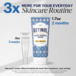 LilyAna Naturals Anti Aging Retinol Face Cream for Women, 1 oz, Wrinkle & Neck Firming Night Moisturizer with Hyaluronic Acid, Vegan & Cruelty-Free