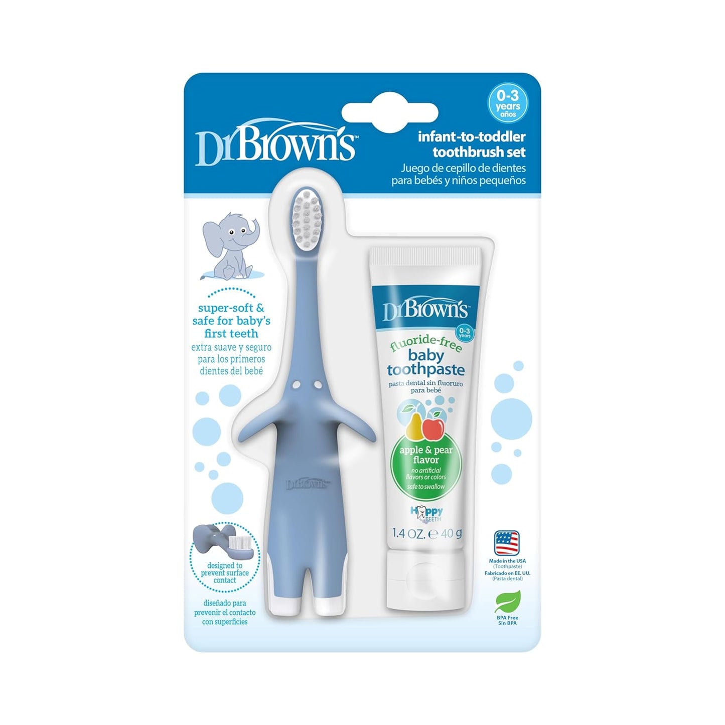 Dr. Brown's Infant-to-Toddler Toothbrush, Giraffe