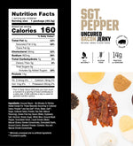 Savage Bacon Jerky Variety Pack, 4 Count, Gluten Free, High Protein, Low Calorie