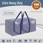 Extra Heavy Duty Large Moving Bags with Strong Zipper and Comfortable Handles