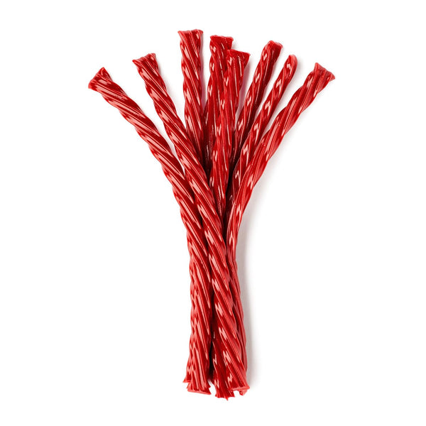 TWIZZLERS Twists Strawberry Flavored Licorice Style Chewy Candy 5 lb Bulk Tub