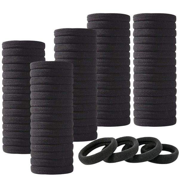 200pcs small hair ties for baby girls infants toddlers kids, elastic hair ponytail holder accessories