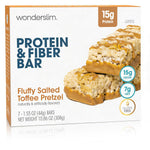 Wonderslim High Fiber Protein Bars for Hunger Control and Satiety