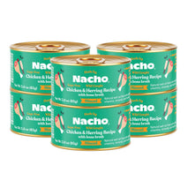 Nacho Made with Wild-Caught Chicken & Herring Recipe Wet Cat Food, 3-oz cans, Grain-Free, Bone Broth, 6-case pack