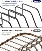 Kitsure Large Dish Drying Rack with Extendable Design for Kitchen Countertops